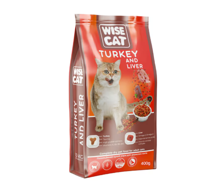 Pulyka - szárazeledel macskáknak (400g)
