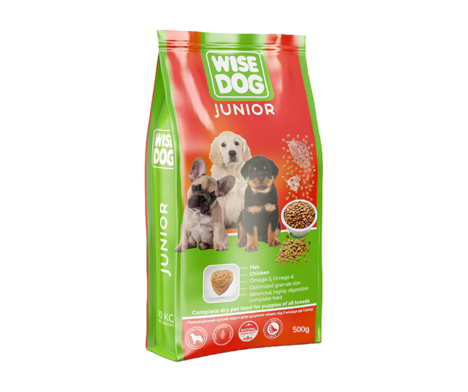 Junior - szárazeledel kutyáknak (500g)