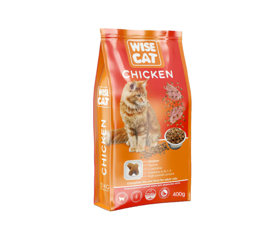 Csirke - szárazeledel macskáknak (400g)